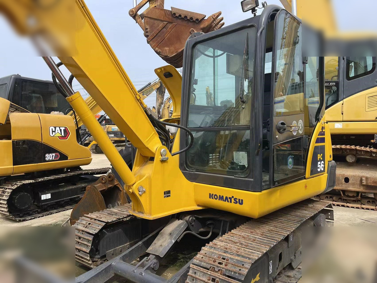 KOMATSU PC56-7 - حفارة مصغرة: صور 4 KOMATSU PC56-7 - حفارة مصغرة: صور 4