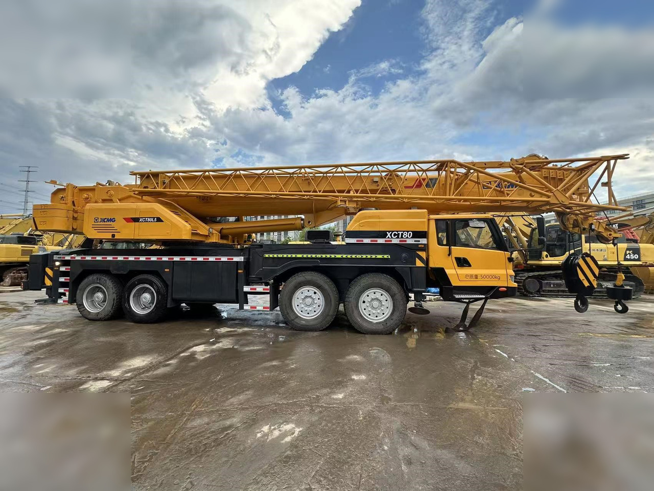 XCMG XCT80L5 - رافعة لجميع التضاريس: صور 2 XCMG XCT80L5 - رافعة لجميع التضاريس: صور 2