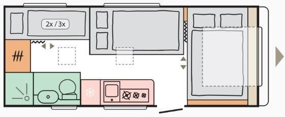 Adria Adora 573 PT* Fb-Temp.*Alde-Warmwasser-Hz. - كرفان سحب: صور 4 Adria Adora 573 PT* Fb-Temp.*Alde-Warmwasser-Hz. - كرفان سحب: صور 4