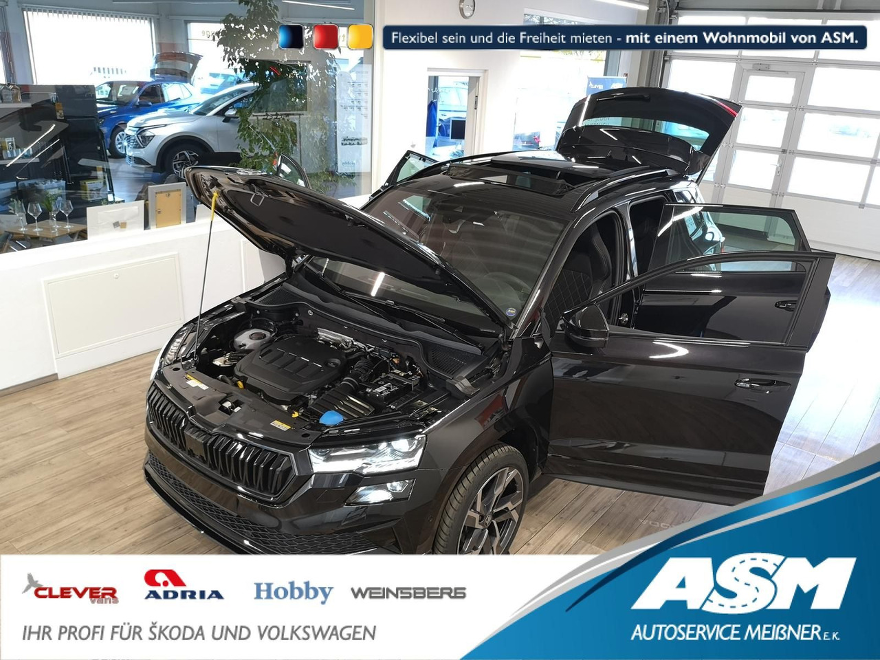 Skoda Karoq Sportline 2,0TDI DSG 4x4*PSD*AHK*360°*NAVI - سيارة دفع رباعي: صور 1 Skoda Karoq Sportline 2,0TDI DSG 4x4*PSD*AHK*360°*NAVI - سيارة دفع رباعي: صور 1