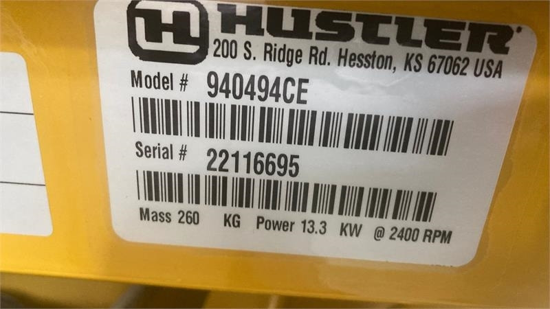 Hustler Raptor X 42  - جزازة المروج: صور 5 Hustler Raptor X 42  - جزازة المروج: صور 5