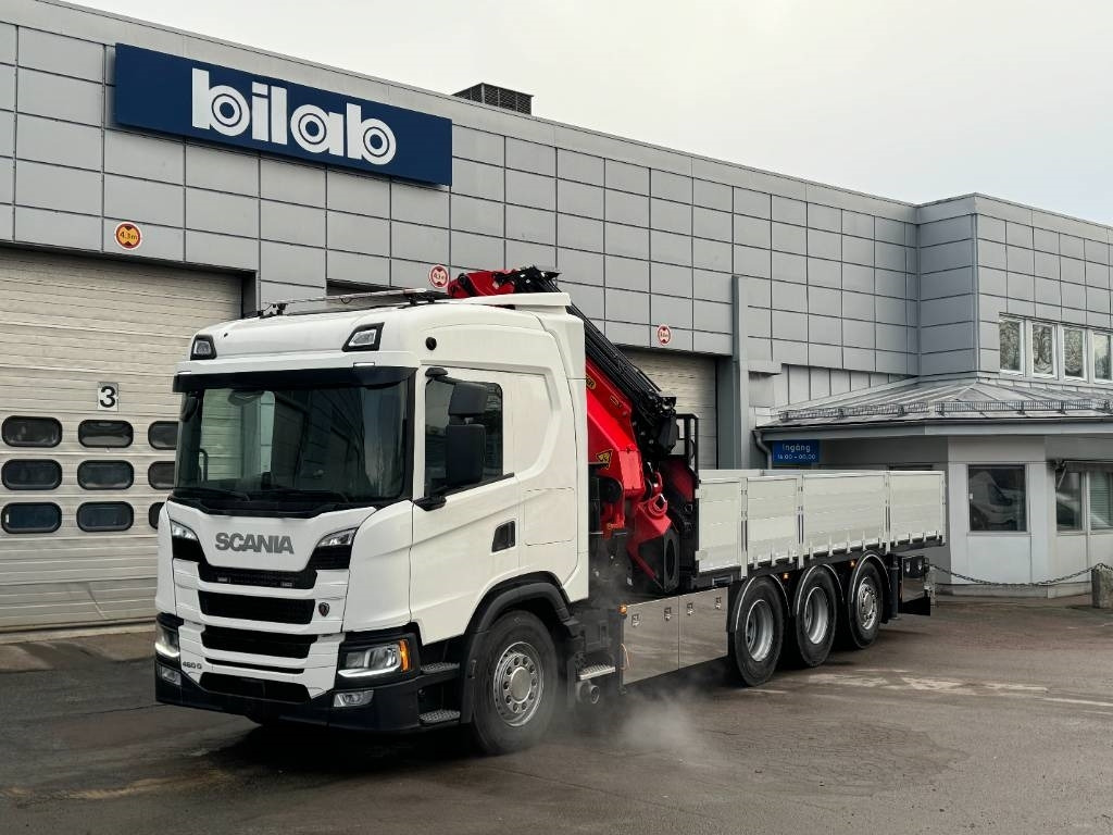 Scania G 460 8x4*4 Palfinger PK 53002-SH + Jibb PJ - شاحنة كرين: صور 1 Scania G 460 8x4*4 Palfinger PK 53002-SH + Jibb PJ - شاحنة كرين: صور 1