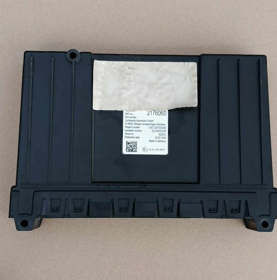DAF XF 106 EURO 6 MX13 KOMPUTER MODUŁ STEROWNIK VECU 2176060 - كتلة التحكم - شاحنة: صور 1 DAF XF 106 EURO 6 MX13 KOMPUTER MODUŁ STEROWNIK VECU 2176060 - كتلة التحكم - شاحنة: صور 1