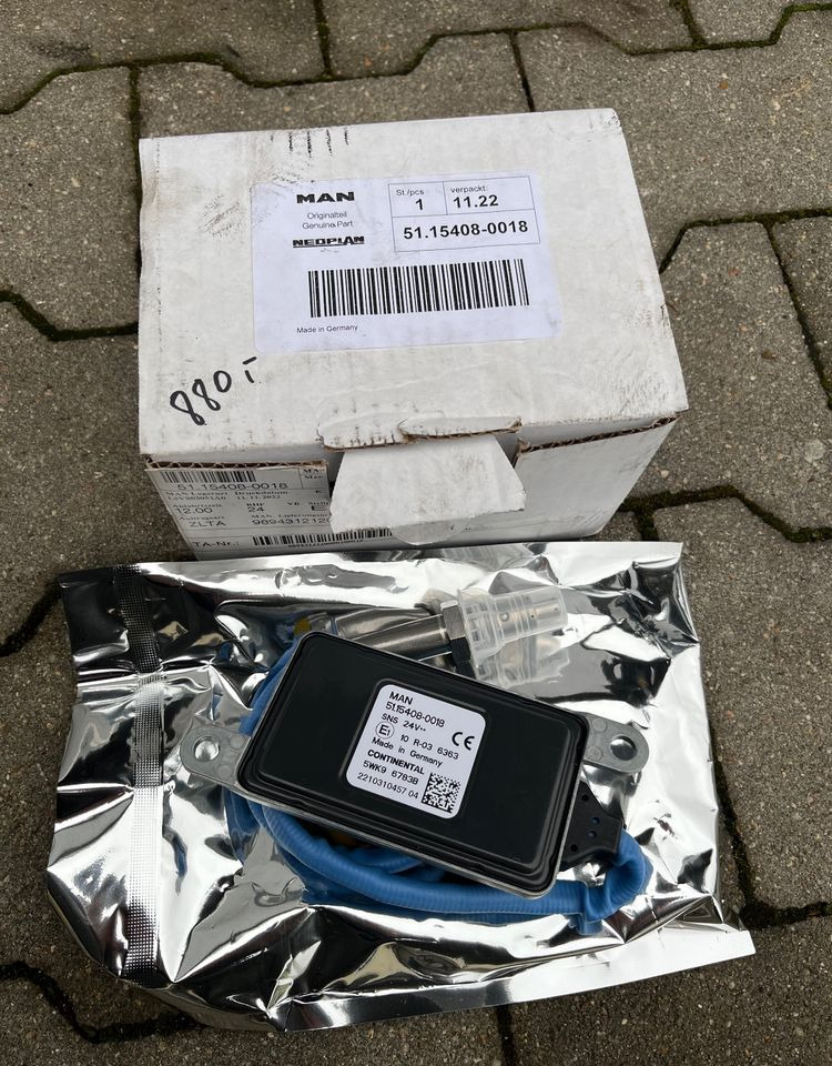 NOWY czujnik NOX MAN TGX TGS euro 6 sensor - نظام العادم - شاحنة: صور 1 NOWY czujnik NOX MAN TGX TGS euro 6 sensor - نظام العادم - شاحنة: صور 1