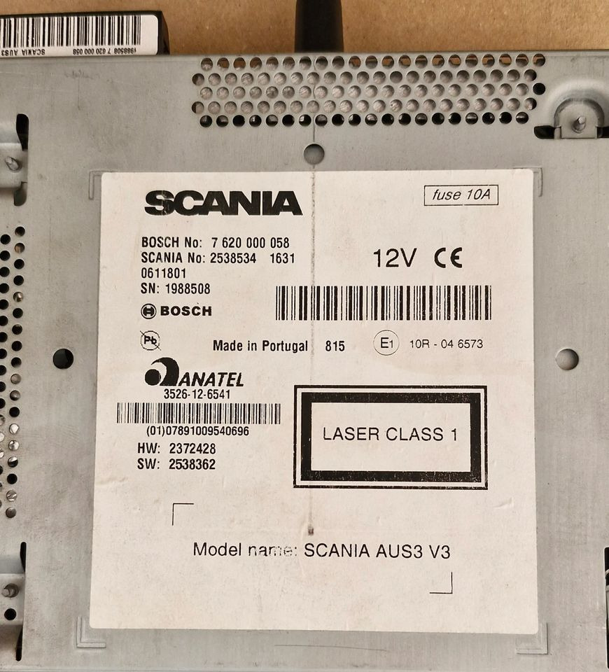 SCANIA R RADIO NAWIGACJA 2538534 - الكابينة والداخلية: صور 2 SCANIA R RADIO NAWIGACJA 2538534 - الكابينة والداخلية: صور 2