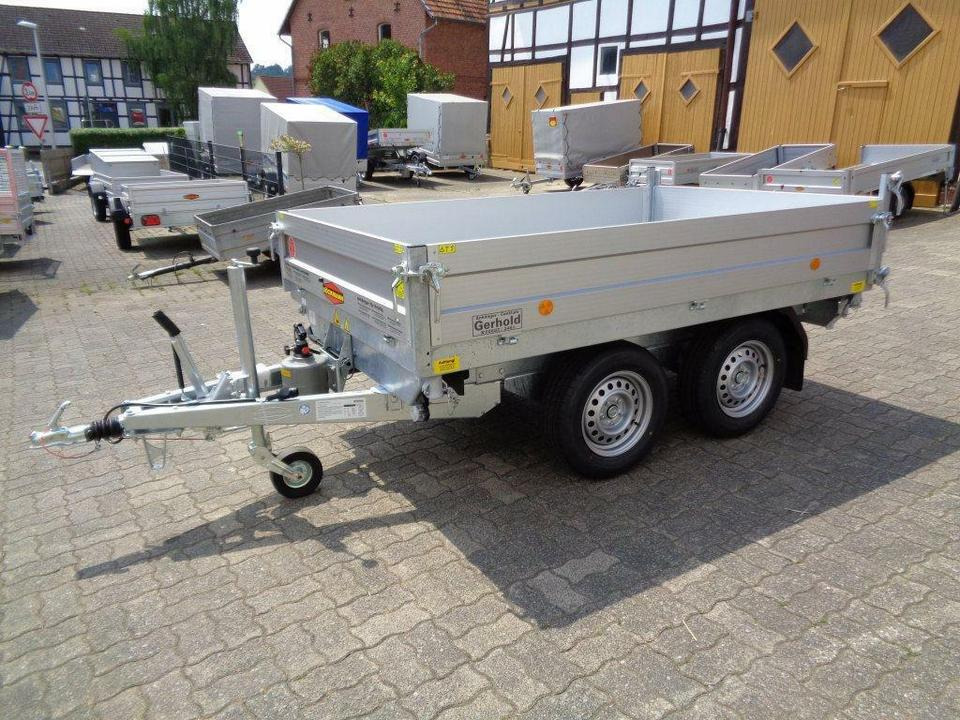 Böckmann PKW-Anhänger, Dreiseitenkipper, 2,7 to - قلابة مقطورة: صور 3 Böckmann PKW-Anhänger, Dreiseitenkipper, 2,7 to - قلابة مقطورة: صور 3