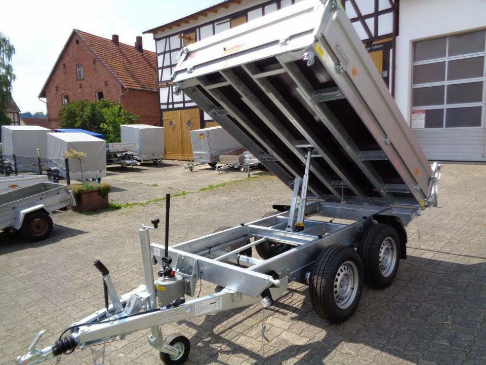 Böckmann PKW-Anhänger, Dreiseitenkipper, 2,7 to - قلابة مقطورة: صور 2 Böckmann PKW-Anhänger, Dreiseitenkipper, 2,7 to - قلابة مقطورة: صور 2