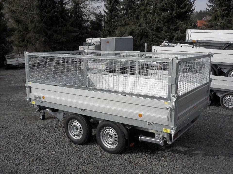 قلابة مقطورة Böckmann PKW-Anhänger, Elektro-Dreiseitenkipper, 3,5to.: صور 20