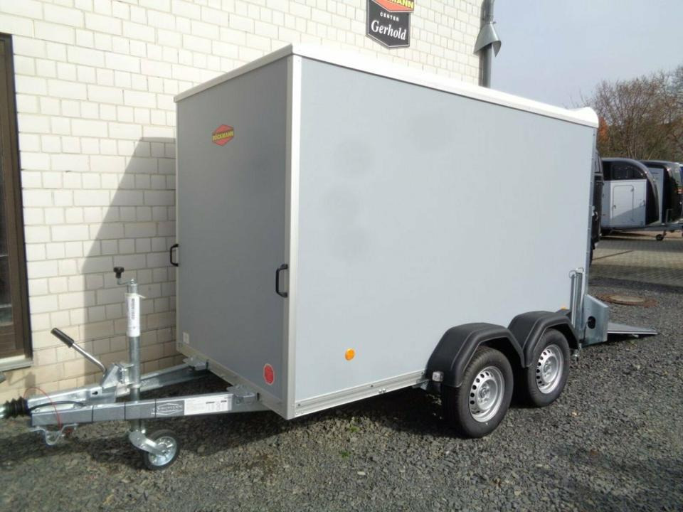 Böckmann PKW-Anhänger, KT3015/20 M-F, Auffahrrampe, 2,0 to. - بصندوق مغلق مقطورة: صور 2 Böckmann PKW-Anhänger, KT3015/20 M-F, Auffahrrampe, 2,0 to. - بصندوق مغلق مقطورة: صور 2