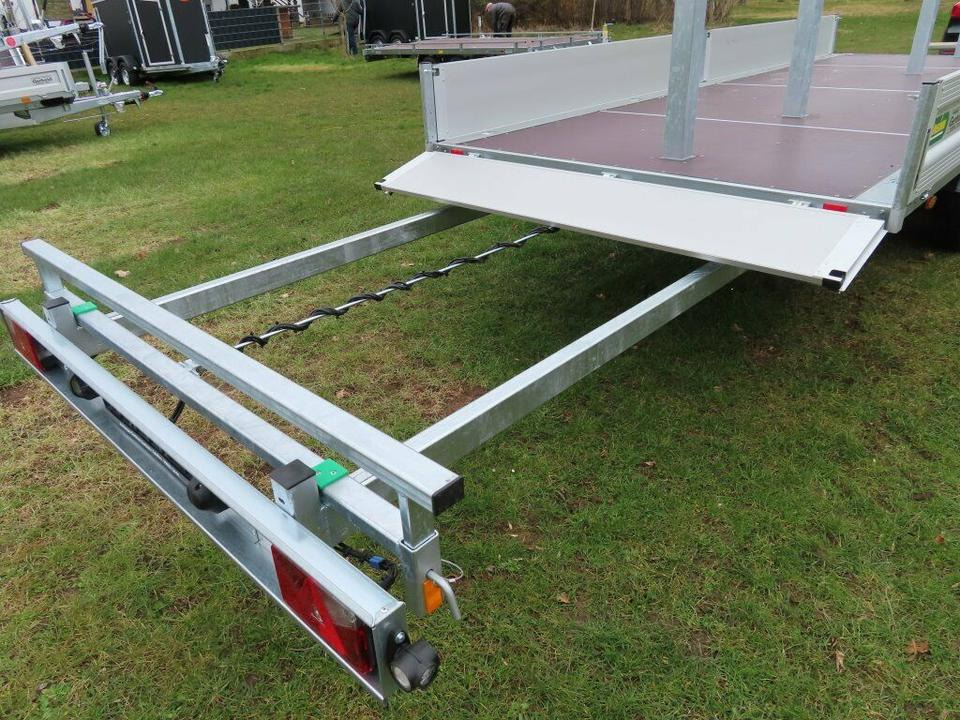 Langmaterialanhänger Unsinn LM 3554-14-2040 Deichsel ausziehbar - مقطورات مسطحة: صور 5 Langmaterialanhänger Unsinn LM 3554-14-2040 Deichsel ausziehbar - مقطورات مسطحة: صور 5