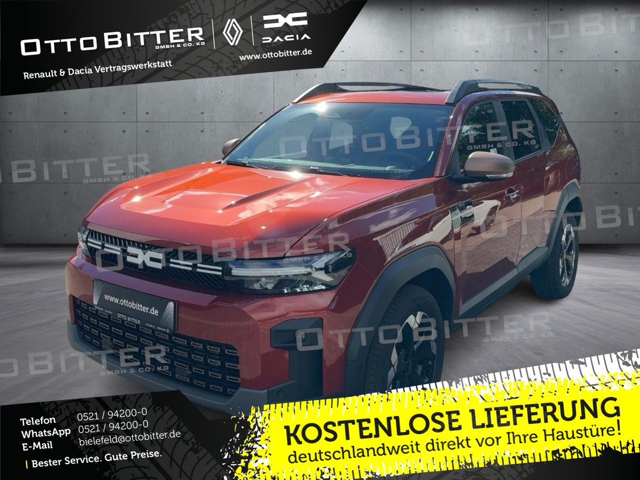 Dacia Bigster Extreme 155 Hybrid Winter-Plus/Park/E-He - سيارة دفع رباعي: صور 1 Dacia Bigster Extreme 155 Hybrid Winter-Plus/Park/E-He - سيارة دفع رباعي: صور 1