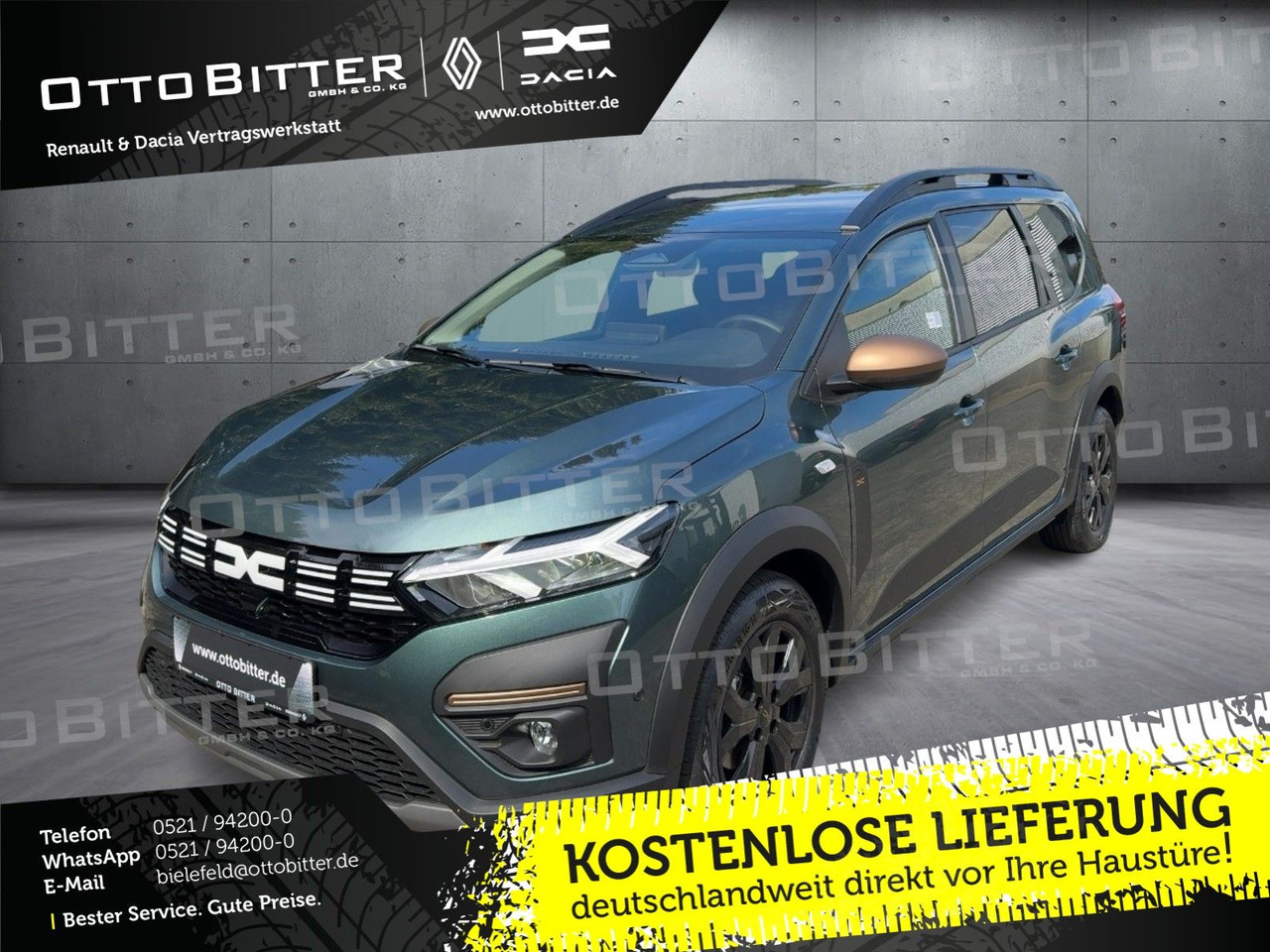 Dacia Jogger Extreme TCe110 7-Sitze CITY-PAKET/NAVI - سيارة ستيشن: صور 1 Dacia Jogger Extreme TCe110 7-Sitze CITY-PAKET/NAVI - سيارة ستيشن: صور 1