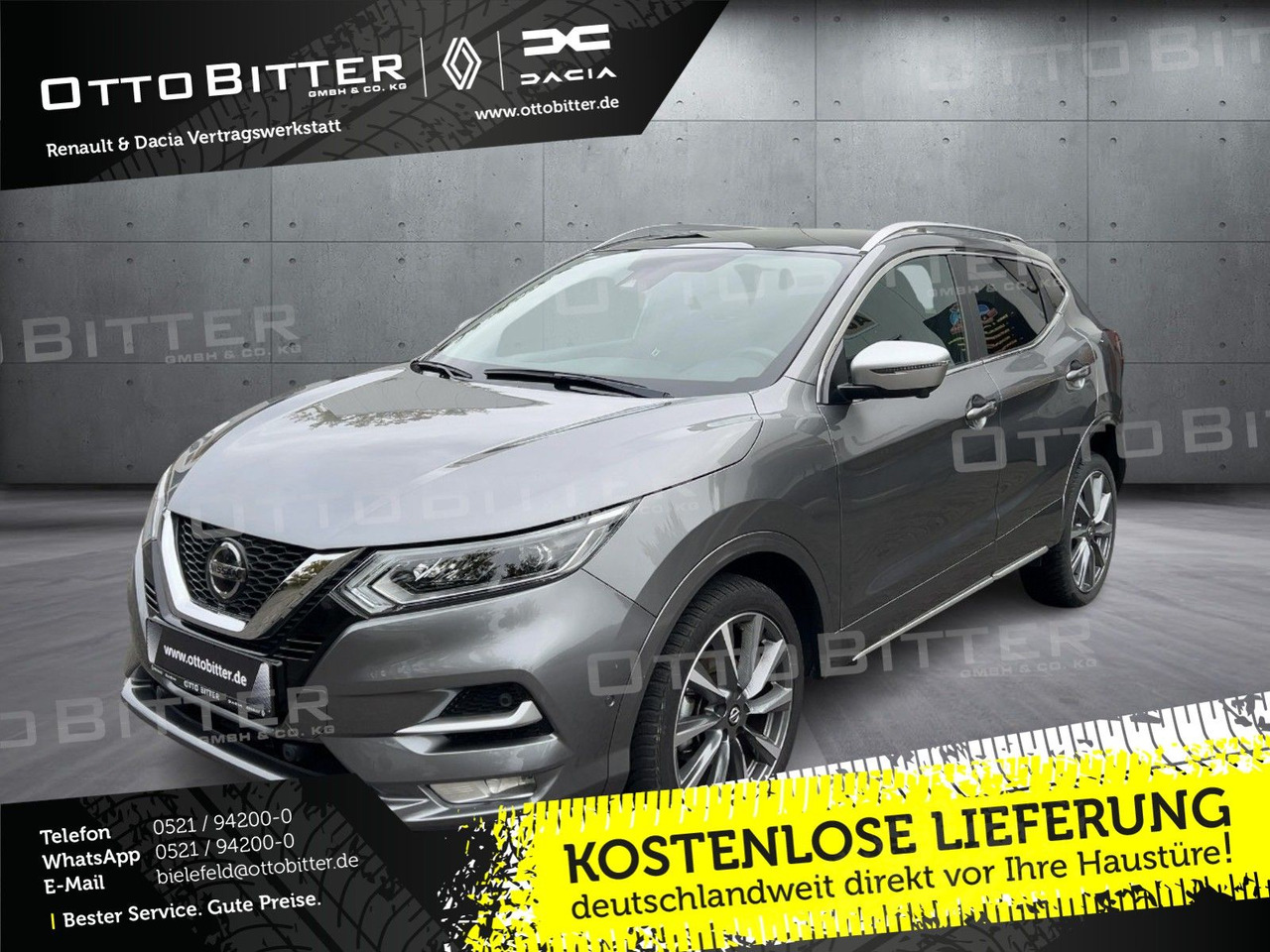 Nissan Qashqai Tekna 1.7 dCi 4X4 ALLRAD AUTOMATIK LEDER - سيارة دفع رباعي: صور 1 Nissan Qashqai Tekna 1.7 dCi 4X4 ALLRAD AUTOMATIK LEDER - سيارة دفع رباعي: صور 1