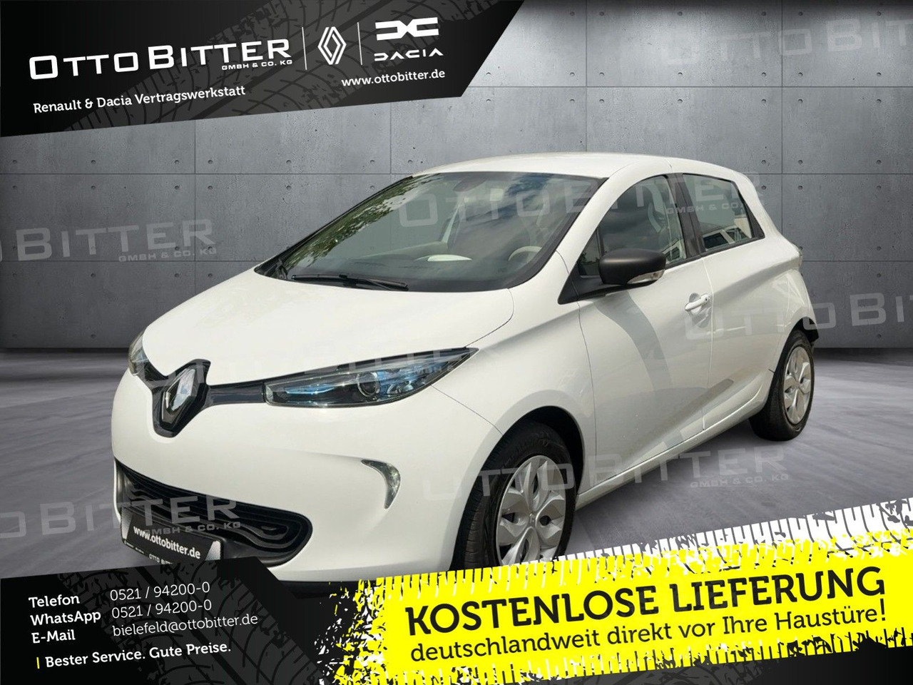Renault ZOE LIFE Batteriemiete Z.E.40 (41kWh) - سيارة: صور 1 Renault ZOE LIFE Batteriemiete Z.E.40 (41kWh) - سيارة: صور 1