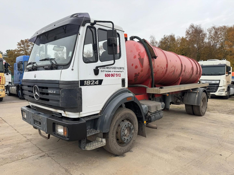 Mercedes-Benz SK 1824 (10.000 L / GRAND PONT / LAMES / V6 MOTEUR / PARFAIT ETAT) - فراغ شاحنة: صور 1 Mercedes-Benz SK 1824 (10.000 L / GRAND PONT / LAMES / V6 MOTEUR / PARFAIT ETAT) - فراغ شاحنة: صور 1
