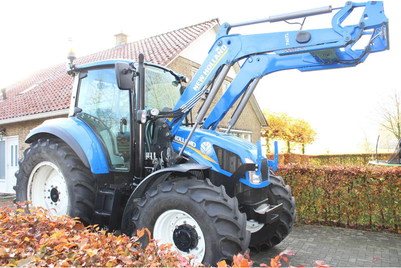 New Holland T5.105 Met voorlader - جرار: صور 1 New Holland T5.105 Met voorlader - جرار: صور 1