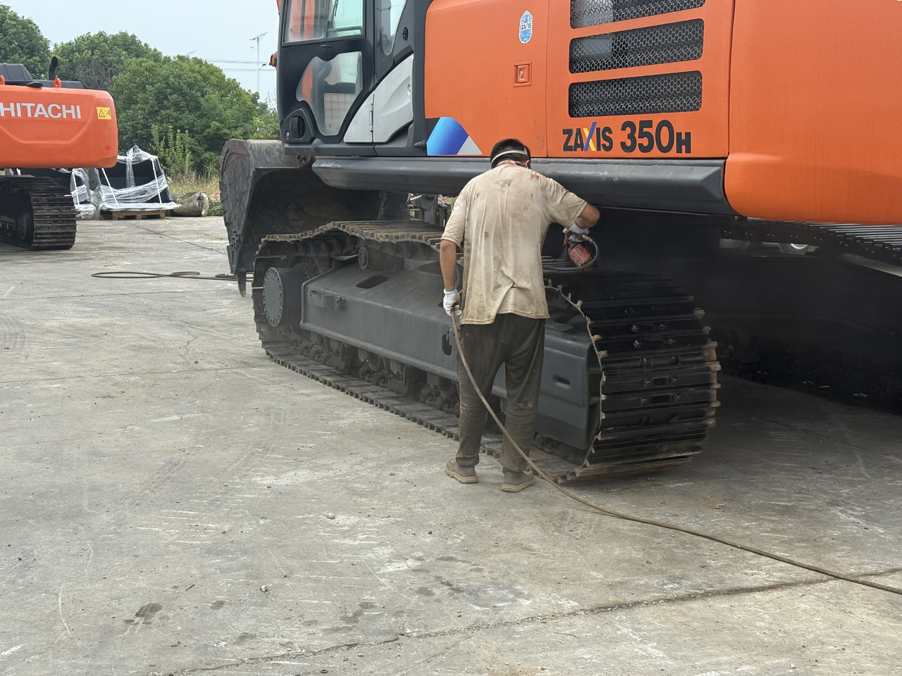 حفارات زحافة Hitachi Used Hitachi 350-5g Excavator: صور 7 حفارات زحافة Hitachi Used Hitachi 350-5g Excavator: صور 7