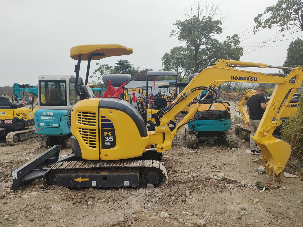 حفارة مصغرة KOMATSU PC35 [ Copy ] [ Copy ]: صور 6