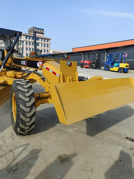 آلة تسوية الأرض Used CAT 140k Model Grader Second Hand Machine Popular Brand JAPAN CAT Hydraulic Machinery [ Copy ]: صور 6