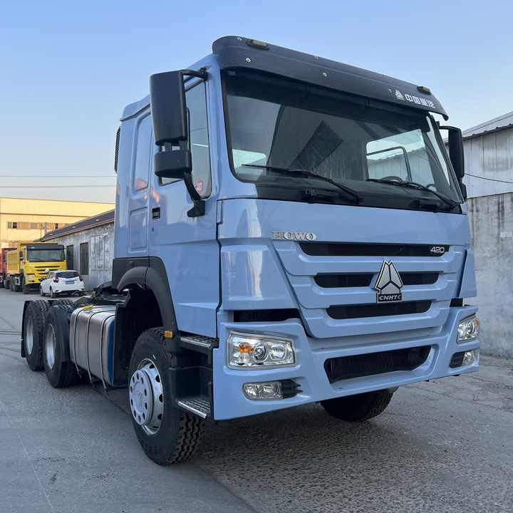 Used Heavy Construction Equipment Howo 371 Front Second Hand Truck Used Machine Hot Sale - شاحنة جرار: صور 1 Used Heavy Construction Equipment Howo 371 Front Second Hand Truck Used Machine Hot Sale - شاحنة جرار: صور 1