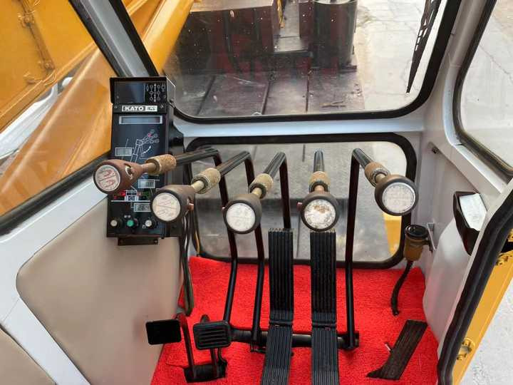 موبايل كرين Used Heavy Construction Equipment kato 50 Tons Second Hand Mobile Crane Used Machine Hot Sale: صور 6