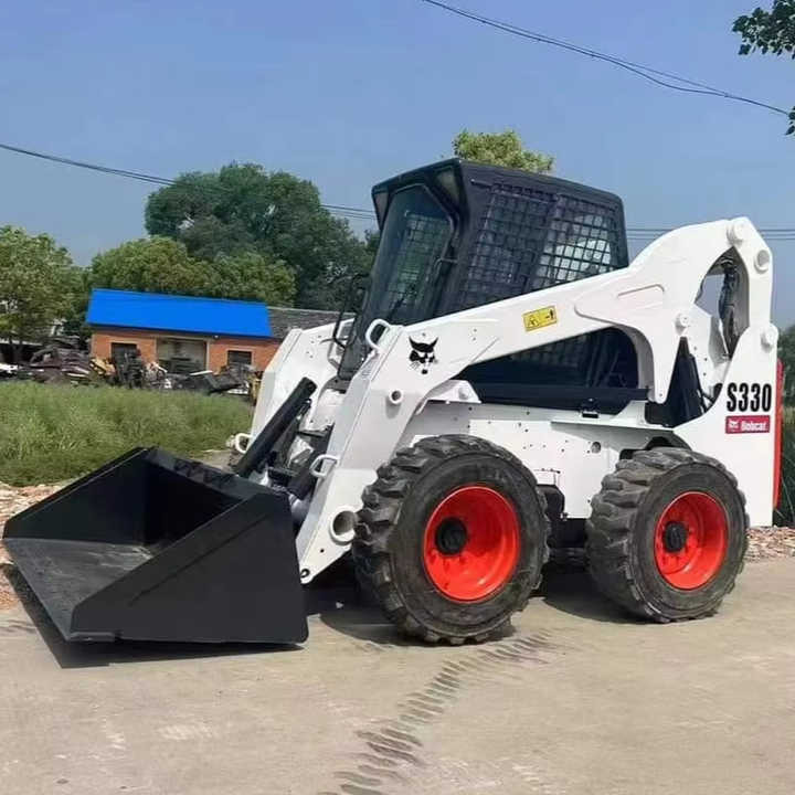Very Low Price American Brand Used Bobcat S330 Skid Steer Loader with Superior Performance for Sale S160/S180/S300 in Stock - شيول صغير: صور 1 Very Low Price American Brand Used Bobcat S330 Skid Steer Loader with Superior Performance for Sale S160/S180/S300 in Stock - شيول صغير: صور 1