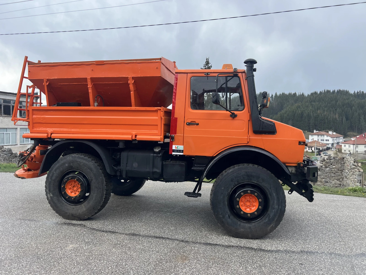 Mercedes-Benz UNIMOG U1500, 4х4, Самосвал - جرافة ثلج: صور 5 Mercedes-Benz UNIMOG U1500, 4х4, Самосвал - جرافة ثلج: صور 5