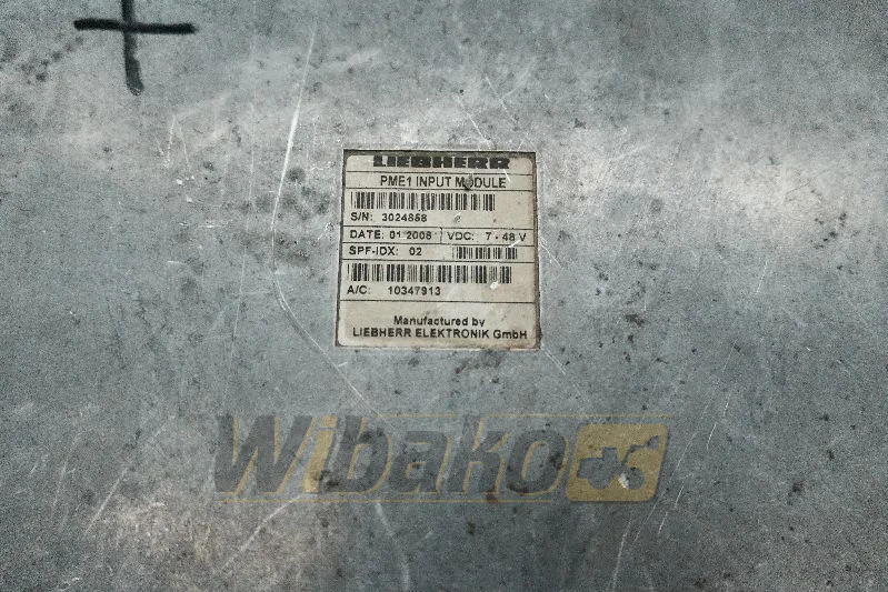 Liebherr PME1 10347913 - كتلة التحكم - آلات البناء: صور 2 Liebherr PME1 10347913 - كتلة التحكم - آلات البناء: صور 2