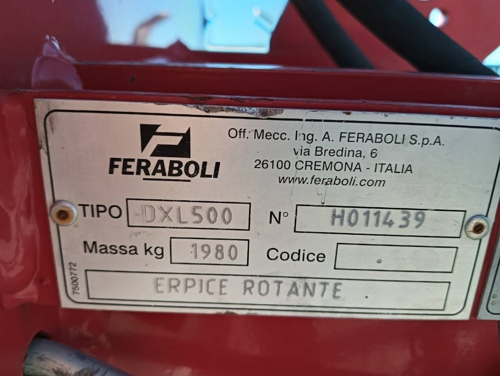 Feraboli DXL500 - محراث الدوار: صور 5 Feraboli DXL500 - محراث الدوار: صور 5