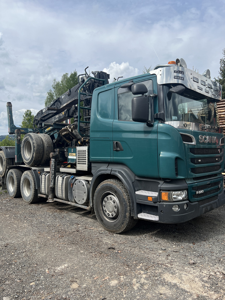 SCANIA R620 - شاحنة قطع الأشجار, شاحنة كرين: صور 4 SCANIA R620 - شاحنة قطع الأشجار, شاحنة كرين: صور 4