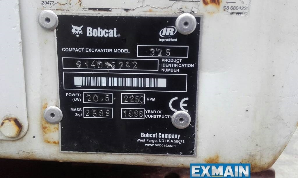 Bobcat X 325 - حفارة مصغرة: صور 5 Bobcat X 325 - حفارة مصغرة: صور 5