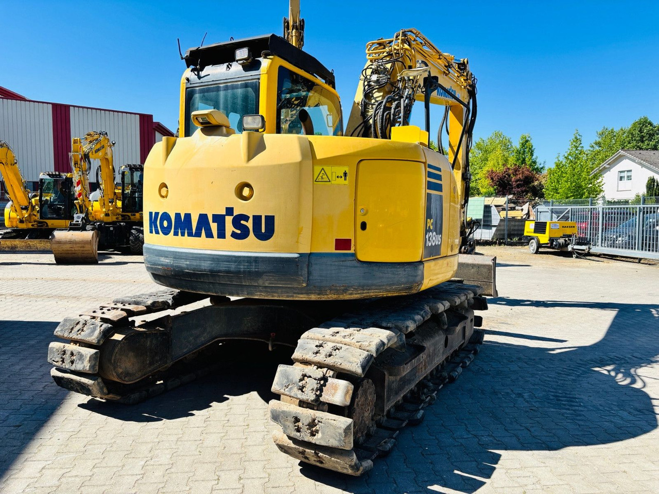 Komatsu PC138US-8 - حفارات زحافة: صور 2 Komatsu PC138US-8 - حفارات زحافة: صور 2