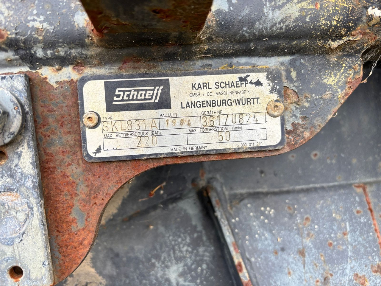 Schaeff Seitenkippschaufel - اللودر بعجل: صور 3 Schaeff Seitenkippschaufel - اللودر بعجل: صور 3