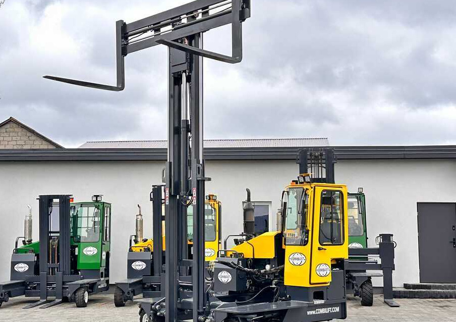 شاحنة المناولة رباعية الاتجاهات Combilift C4500 / DUPLEX / 4050MM / DIESEL / WIDE POSITIONER / FREE LIFT / SIDESHIFT / LIKE NEW: صور 33