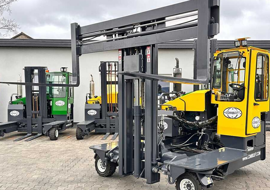 شاحنة المناولة رباعية الاتجاهات Combilift C4500 / DUPLEX / 4050MM / DIESEL / WIDE POSITIONER / FREE LIFT / SIDESHIFT / LIKE NEW: صور 27