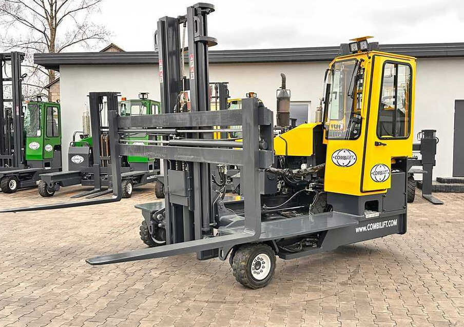 شاحنة المناولة رباعية الاتجاهات Combilift C4500 / DUPLEX / 4050MM / DIESEL / WIDE POSITIONER / FREE LIFT / SIDESHIFT / LIKE NEW: صور 21