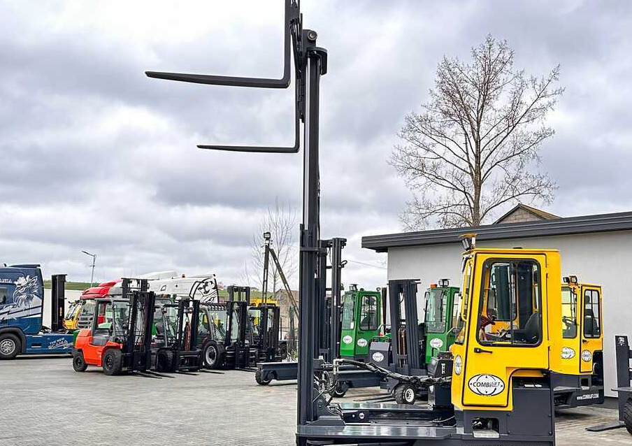 شاحنة المناولة رباعية الاتجاهات Combilift C4500 / DUPLEX / 4050MM / DIESEL / WIDE POSITIONER / FREE LIFT / SIDESHIFT / LIKE NEW: صور 32