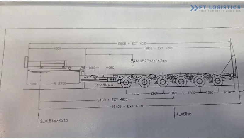 Faymonville FAYMONVILLE STZ-6WAU – 6 AXLES – 92.2T GVW – 73T PAYLOAD – HYDRAULIC RAMPS – EXCELLENT CONDITION! - عربة مسطحة منخفضة نصف مقطورة: صور 2 Faymonville FAYMONVILLE STZ-6WAU – 6 AXLES – 92.2T GVW – 73T PAYLOAD – HYDRAULIC RAMPS – EXCELLENT CONDITION! - عربة مسطحة منخفضة نصف مقطورة: صور 2