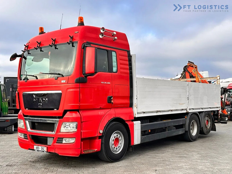 MAN TGX 26.480 Ciężarówka burtowa MAN TGX 26.480 6X2 / PALFINGER PK9002-EH B Crane / 80% Michelin Tire Dodać do ulubionych - شاحنة كرين: صور 4 MAN TGX 26.480 Ciężarówka burtowa MAN TGX 26.480 6X2 / PALFINGER PK9002-EH B Crane / 80% Michelin Tire Dodać do ulubionych - شاحنة كرين: صور 4