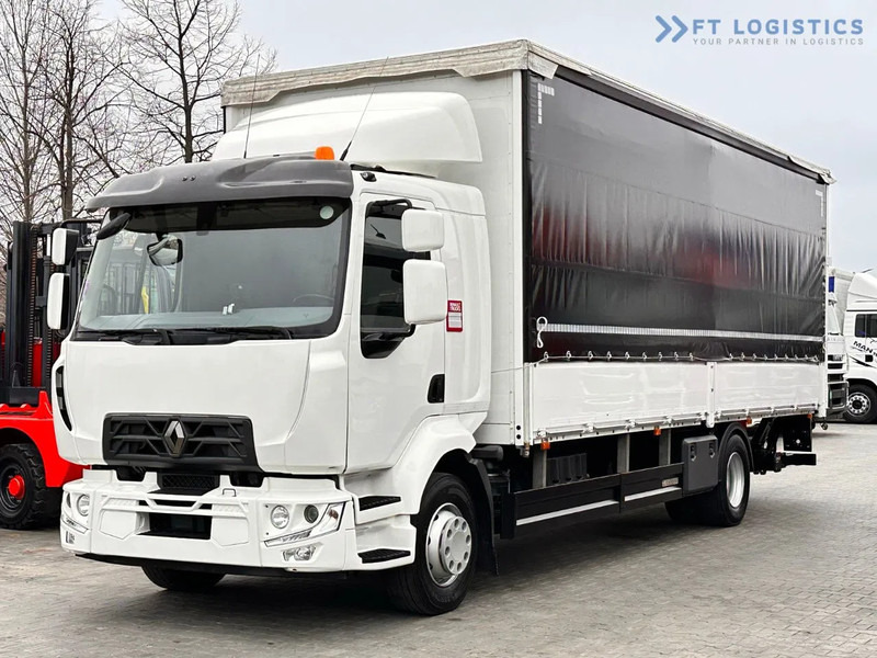 Renault Midlum 250 Renault D 250 / AUTOMATIC / 4X2 / 18 PALLETS / TAIL LIFT / SIDE BOARDS / curtainsider truck - شاحنة ستارة: صور 2 Renault Midlum 250 Renault D 250 / AUTOMATIC / 4X2 / 18 PALLETS / TAIL LIFT / SIDE BOARDS / curtainsider truck - شاحنة ستارة: صور 2