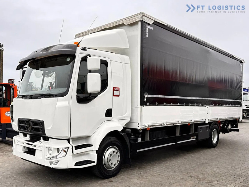 Renault Midlum 250 Renault D 250 / AUTOMATIC / 4X2 / 18 PALLETS / TAIL LIFT / SIDE BOARDS / curtainsider truck - شاحنة ستارة: صور 1 Renault Midlum 250 Renault D 250 / AUTOMATIC / 4X2 / 18 PALLETS / TAIL LIFT / SIDE BOARDS / curtainsider truck - شاحنة ستارة: صور 1
