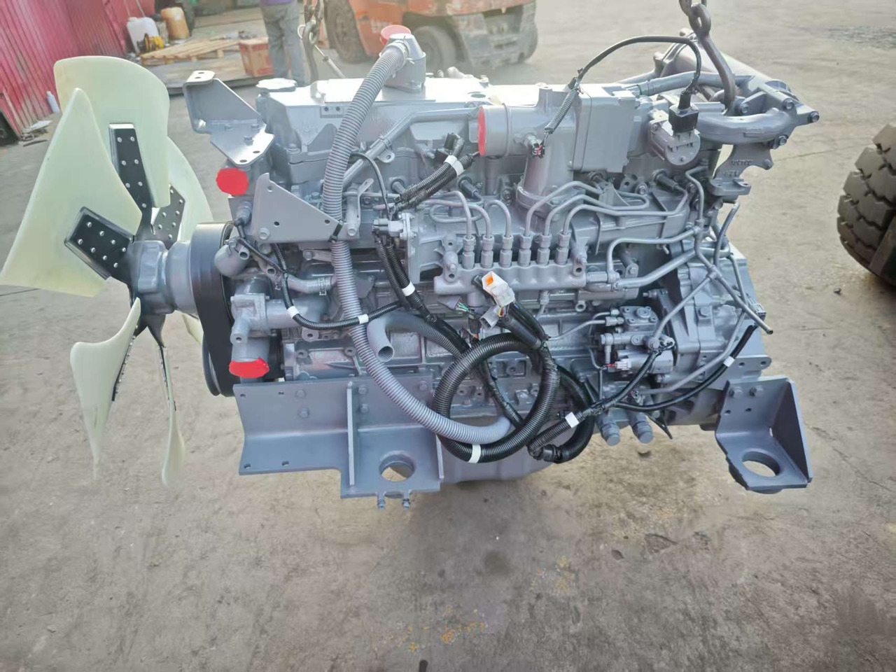 ISUZU 6HK1 - المحرك - حفارة مصغرة: صور 1 ISUZU 6HK1 - المحرك - حفارة مصغرة: صور 1