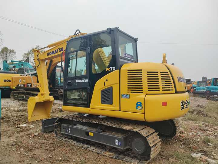 Cheap Used Komatsu PC70-8 Crawler Excavator with High Efficiency Used Heavy Machinery Komatsu PC70-8 Digger Cheap for Sale - حفارات زحافة: صور 4 Cheap Used Komatsu PC70-8 Crawler Excavator with High Efficiency Used Heavy Machinery Komatsu PC70-8 Digger Cheap for Sale - حفارات زحافة: صور 4
