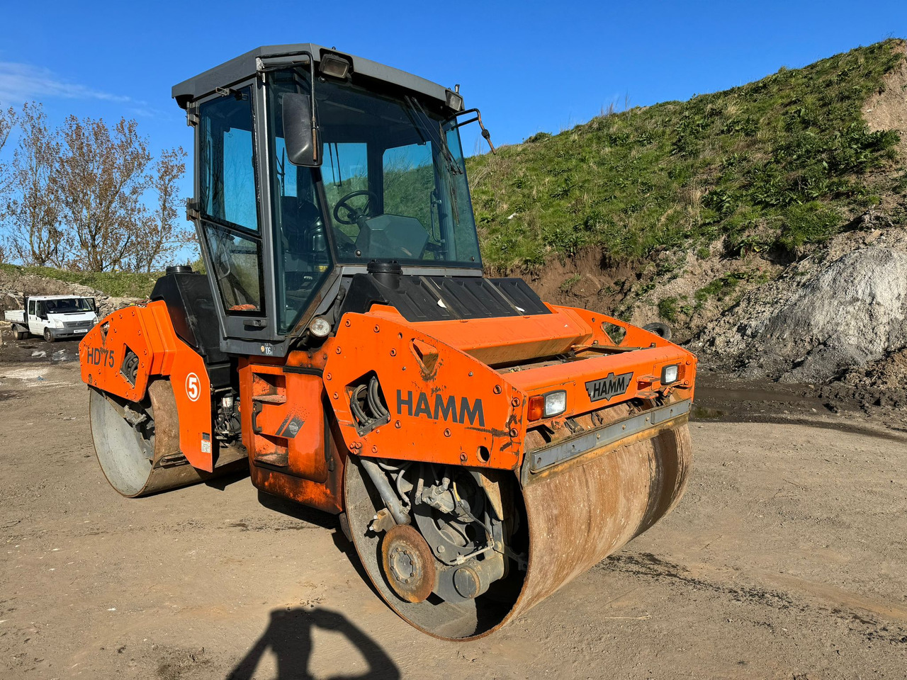 HAMM HD75 - مدحلة الأسفلت: صور 1 HAMM HD75 - مدحلة الأسفلت: صور 1