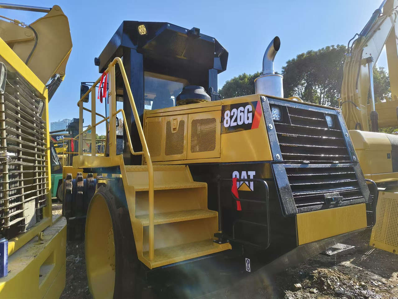 CATERPILLAR 826G - مدحلة الأسفلت: صور 5 CATERPILLAR 826G - مدحلة الأسفلت: صور 5