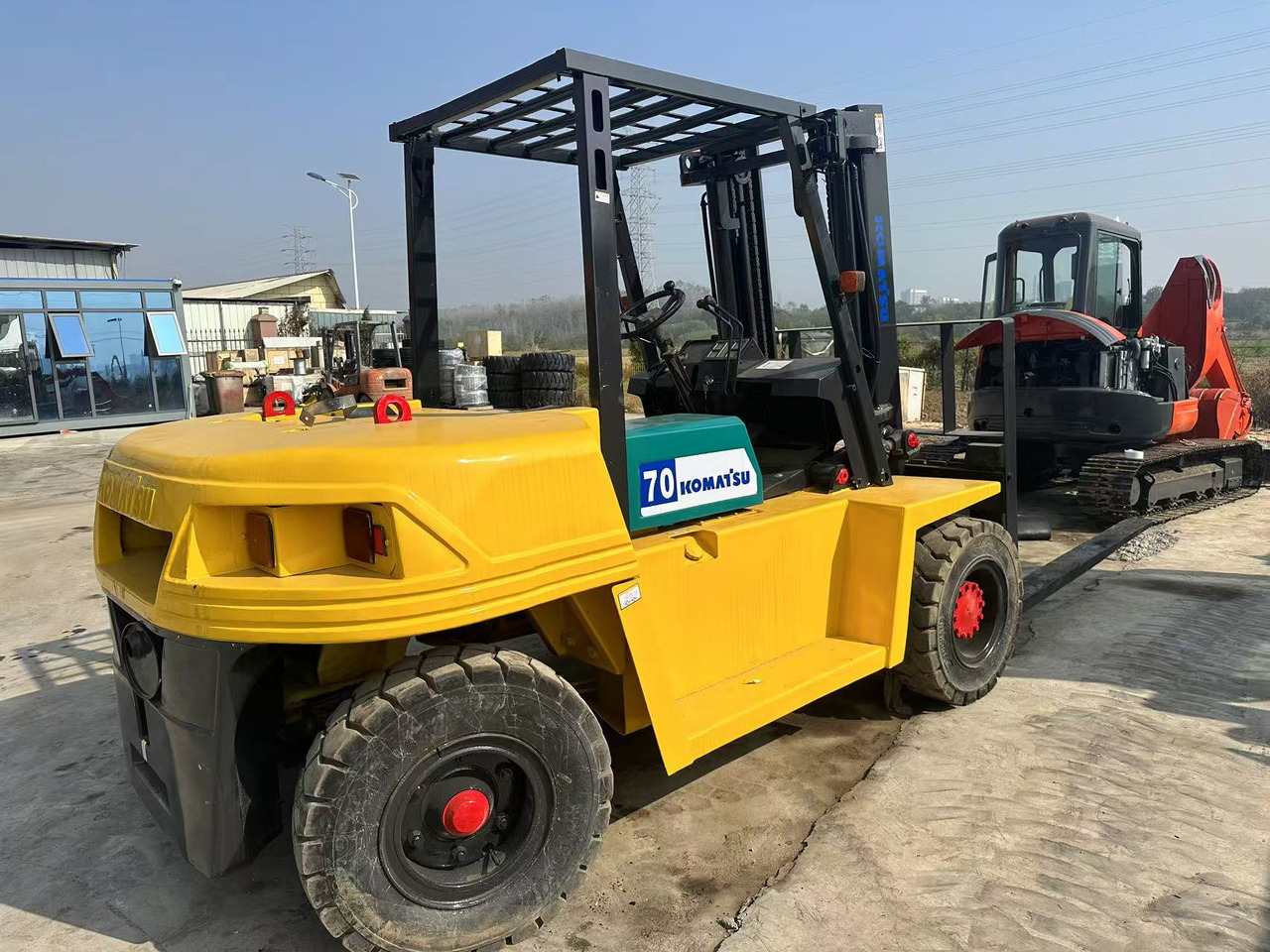 KOMATSU 7-ton - رافعة شوكية ديزل: صور 2 KOMATSU 7-ton - رافعة شوكية ديزل: صور 2