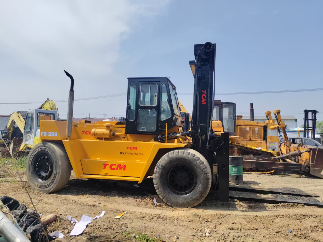 KOMATSU FD200 - رافعة شوكية ديزل: صور 2 KOMATSU FD200 - رافعة شوكية ديزل: صور 2