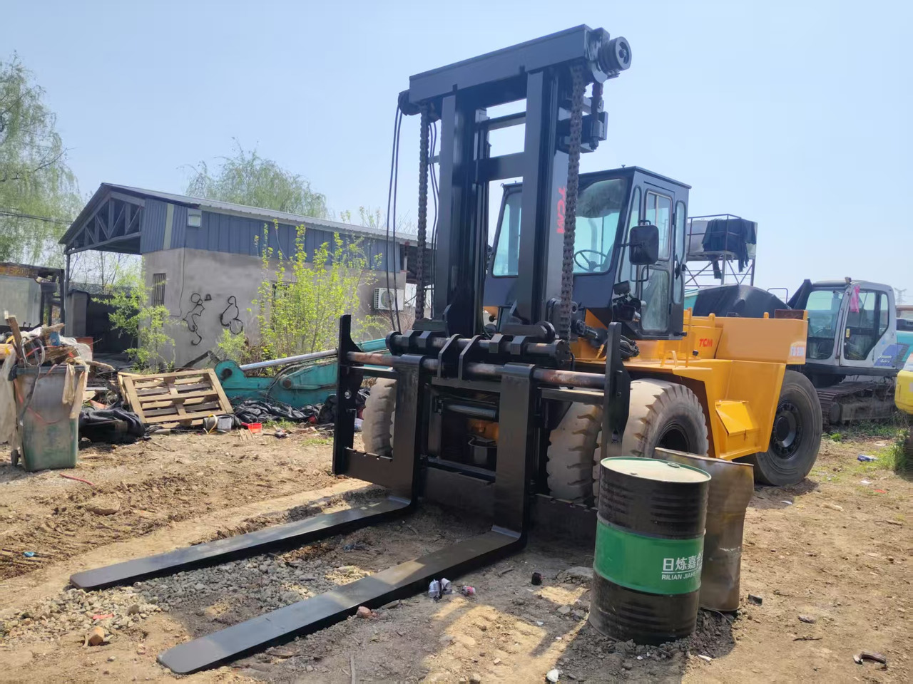KOMATSU FD200 - رافعة شوكية ديزل: صور 4 KOMATSU FD200 - رافعة شوكية ديزل: صور 4