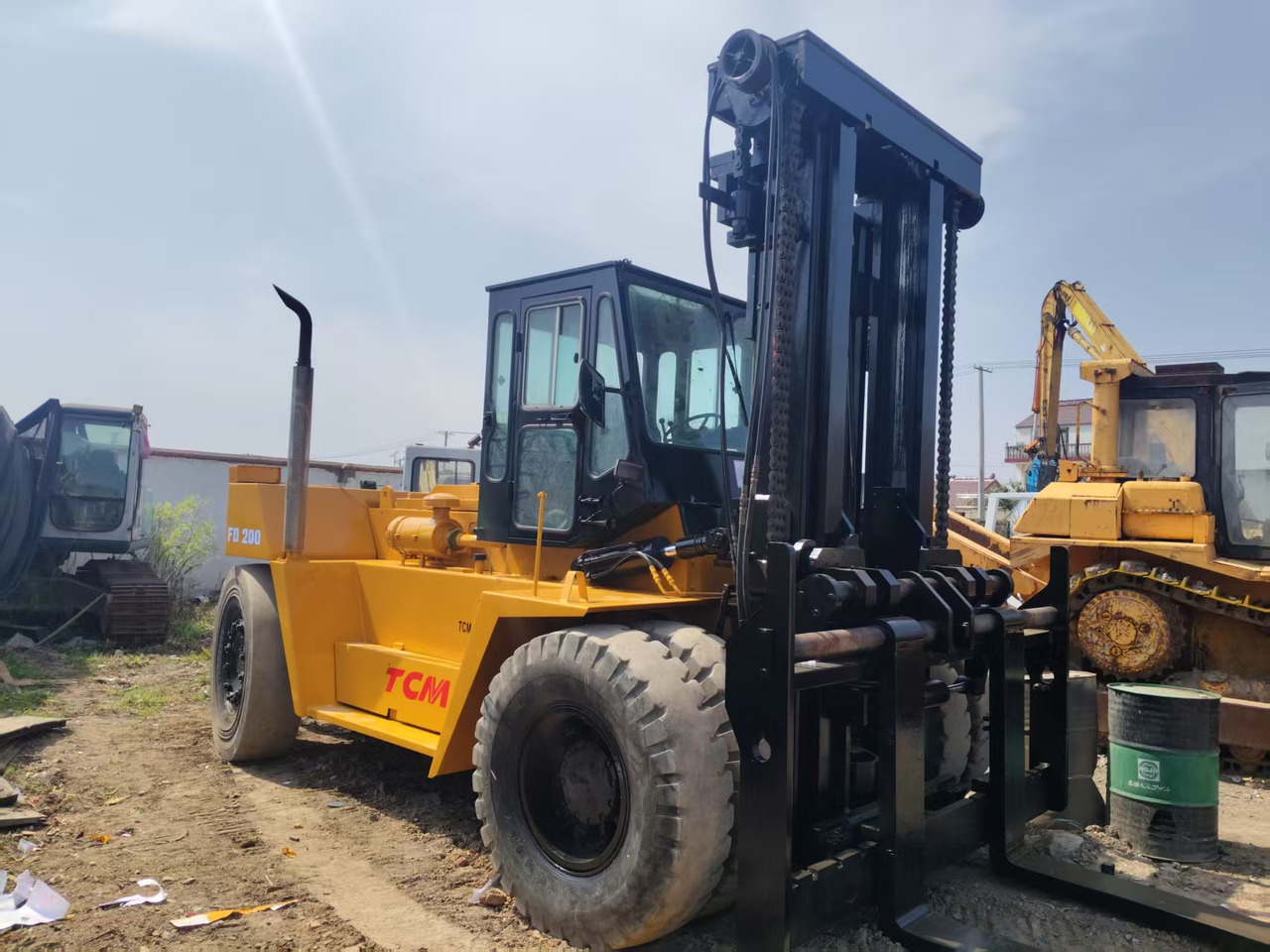 KOMATSU FD200 - رافعة شوكية ديزل: صور 3 KOMATSU FD200 - رافعة شوكية ديزل: صور 3