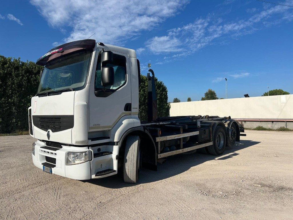 RENAULT PREMIUM 450 SCARRABILE FULL PNEUMATICO - شاحنة ذات الخطاف: صور 2 RENAULT PREMIUM 450 SCARRABILE FULL PNEUMATICO - شاحنة ذات الخطاف: صور 2